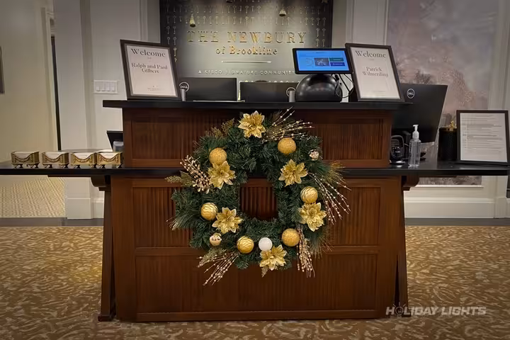 Professional commercial Christmas light installation in Deerfield, New Hampshire — Custom Commercial Display