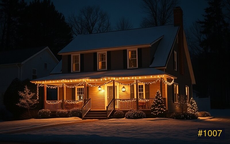 Residential holiday lighting