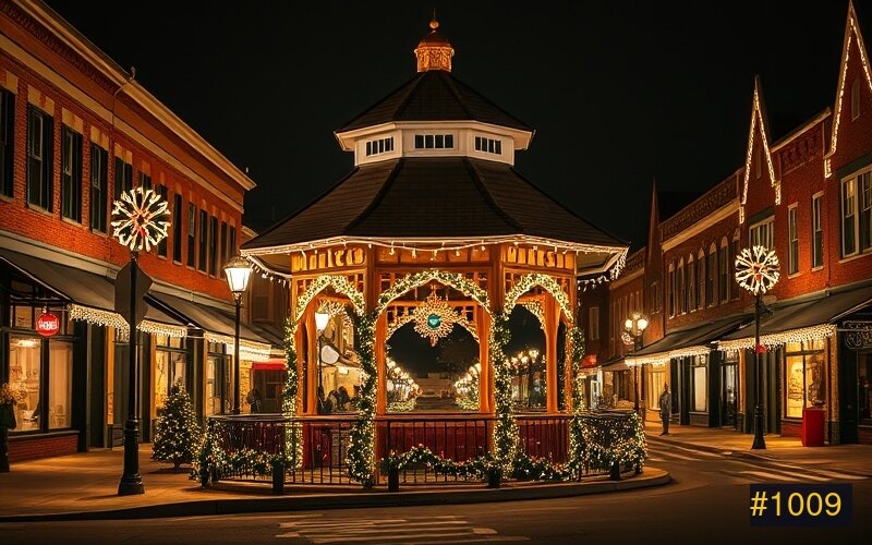 Municipal holiday lighting