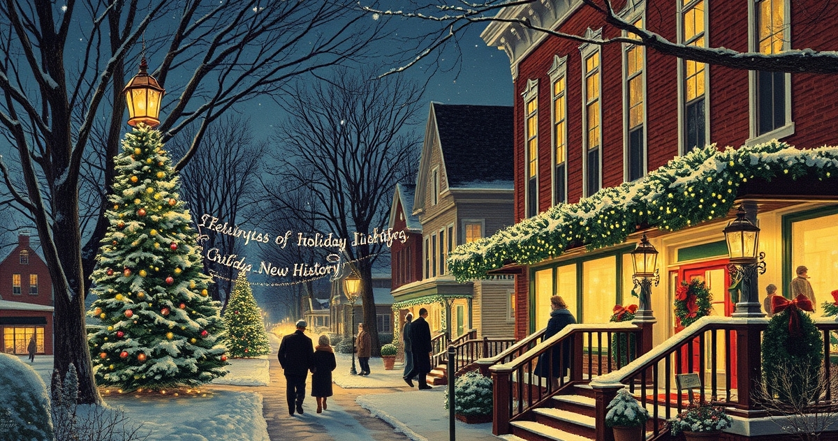 The Business of Holiday Lighting in New England: A Local History