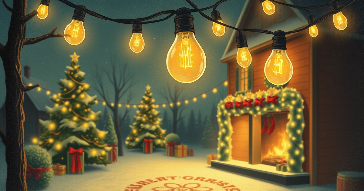 The History of String Lights: From Edison's Bulb to LED Strands